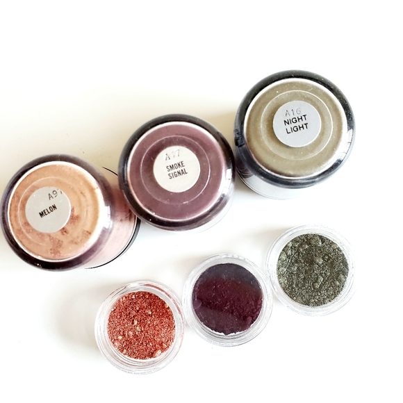 MAC Pigments Samples Set Melon Smoke Signal Night - Picture 3 of 3